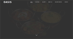 Desktop Screenshot of oasisrestaurant.co.uk